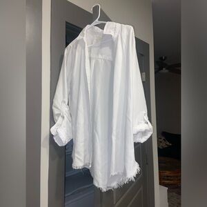 Cover up button up